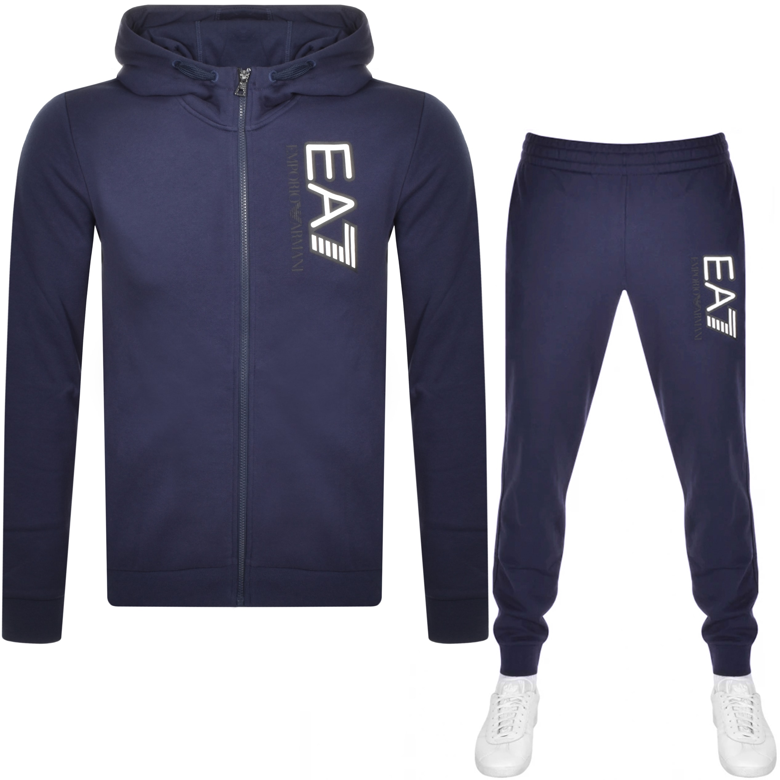 Alternative Image for ProductEA7 Emporio Armani Logo Tracksuit Navy1